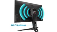 ASRock PG32QF2B Phantom Gaming monitor has built-in Wi-Fi (Image via ASRock)
